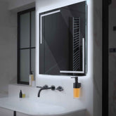 Espejo LED Cuadrado | Control por interruptor de pared | Luz blanca fría - Reyze Seria Minimal Model 2